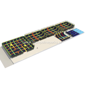 Large Indoor Trampoline Park